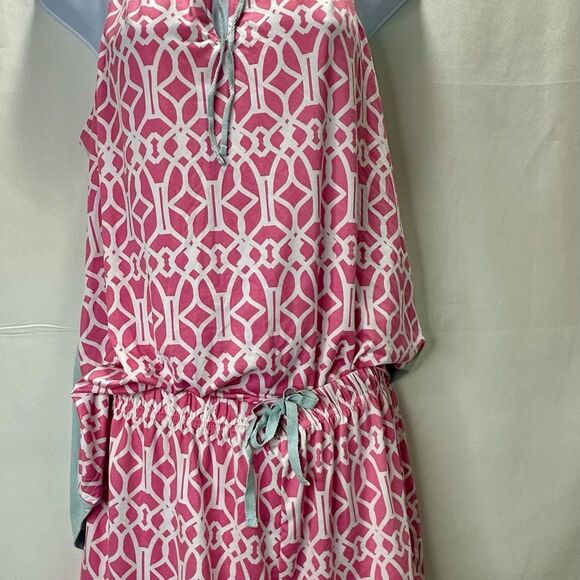 The Royal Standard Pink Geometric Women's Sleepwear Set Size M NWT - Picture 4 of 12